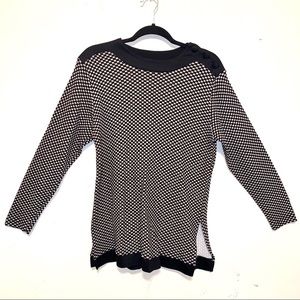 Justin B. Jones Vintage Checked Top